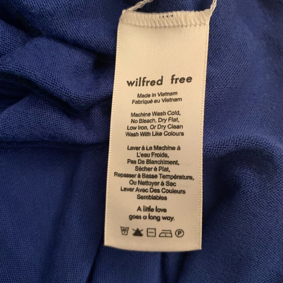 NWOT Aritzia Wilfred Free Casual Drop Waist Dress (with pockets) - Picture 4 of 5